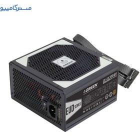 تصویر منبع تغذیه کامپیوتر گرین مدل GP530A-ESD Green GP530A-ESD Power Supply