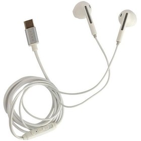 تصویر هندزفری تایپ سی JTR مدل CE-123 Wired handsfree JTR Type-C AE124