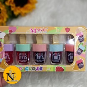 تصویر تینت لب مجیک یورلایف طرح بستنی میوه ای 