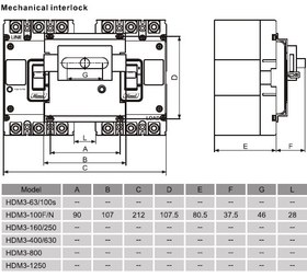 تصویر کلید اتوماتیک کمپکت 250 آمپر-غیرقابل تنظیم حرارتی-مغناطیسی 35KA هیمل مدل HDM3250S25033XX 