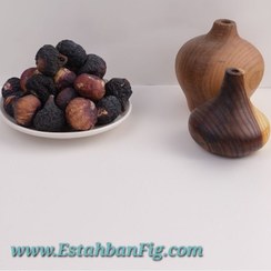 تصویر انجیر خشک سیاه درختی استهبان 