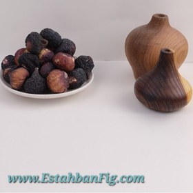 تصویر انجیر خشک سیاه درختی استهبان 