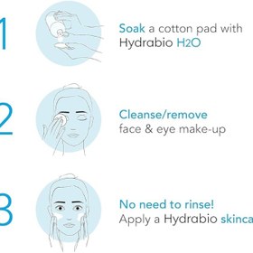 تصویر خرید میسلار واتر آبرسان بیوداارما Hydrabio H2O حجم 500 میل (اورجینال) 