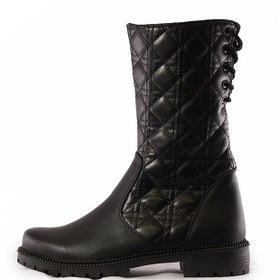 تصویر بوت شنل مشکی 