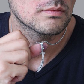 تصویر گردنبند ذوالفقار کد SP604 