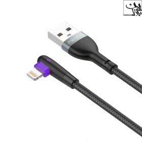 تصویر کابل لایتنینگ سیبراتون مدل S445i طول 1 متر Cable USB to Lightning Sibraton model S445i length 1 meter