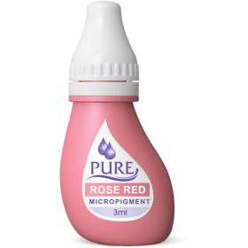 تصویر رنگ تتو پیور بایوتاچ Biotech Pure Rose Red 