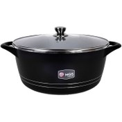 تصویر قابلمه گرانیت ام جی اس مدل Italia-B سایز ۳۶ 