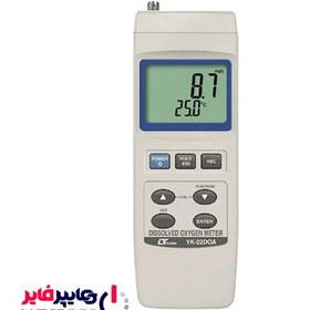 تصویر اکسیژن سنج لوترون مدل YK-22DOA Lutron oxygen meter model YK-22DOA