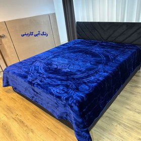 تصویر پتو نرمینه بافت مدل ونلون سایز 160x220 سانتی متر 