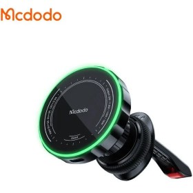 تصویر پایه نگهدارنده و شارژر بی سیم گوشی موبایل مک دودو مدل CH-512 Mcdodo CH-2340 wireless charger and phone holder