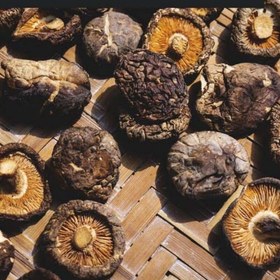 تصویر قارچ شیتاکه خشک برای hpv بسته 200گرمی Dry shiitake mushroom for hpv, 200 grams package