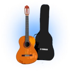 تصویر گیتار یاماها C40 اورجینال همراه با هارد کیس 