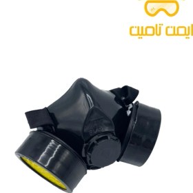 تصویر ماسک نیم صورت دو فیلتر تک پلاست 