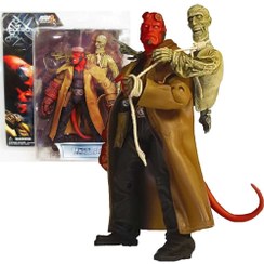 تصویر اکشن فیگور هل بوی ۱۸ سانتی‌متری برند مزکو 