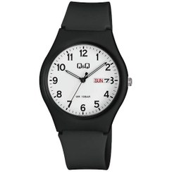 تصویر ساعت مچی کیو اند کیو مدل A212J003Y با بند رزینی مردانه و زنانه 