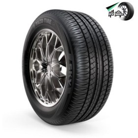 تصویر لاستیک یزد تایر 215/55R17 گل اسکای تولید2024 yazd tire 215/55R17 sky