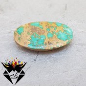 تصویر نگین فیروزه نیشابور شجری اصل خوشرنگ کد N_1829 