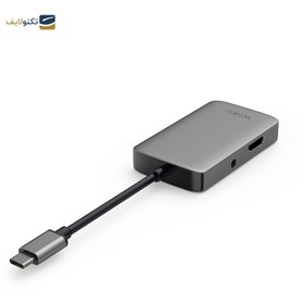 تصویر هاب USB-C ویوو 5 پورت مدل Alpha 513HVP WiWU Alpha 513HVP 5 in 1 USBType- C