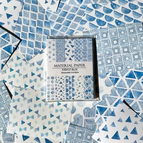 تصویر پک کاغذ تم ساز آبی 