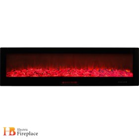 تصویر شومینه برقی دیواری مدل ۱۸۰ طراحی مدرن 