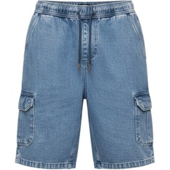 تصویر شلوارک لی کارگو مردانه رنگ ابی 