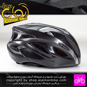 تصویر کلاه دوچرخه سواری لاینا مدل A7 سایز 60-55 سانت مشکی خاکستری Linea Bicycle Helmet A7 Size 55-60cm 