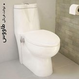 تصویر توالت فرنگی مروارید مدل پارمیدا توالت فرنگی مروارید مدل پارمیدا
