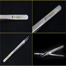 تصویر پنس سرصاف سانشاین Sunshine ST-14 SUNSHINE ST-14 Precision Tweezer