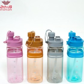 تصویر قمقمه دو درب 600ml zannuo 