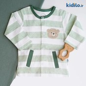 تصویر مانتو نیلی طرح لاکی 