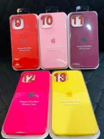 تصویر قاب سیلیکون اصلی iphone 13 pro max - شماره 11 silicon case iphone 13 promax