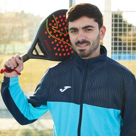 تصویر راکت پدل جوما مدل 401185.106 | TOURNAMENT PADDLE RACKET BLACK RED JOMA 