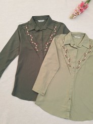 تصویر شومیز گلدوزی طرح دلسا 