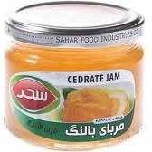 تصویر سحر مربا بالنگ شیشه 400 گرم 