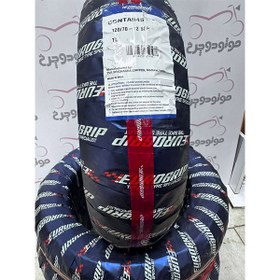 تصویر لاستیک موتورسیکلت تی وی اس EuroGrip سایز ۱۲۰/۷۰-۱۲ 