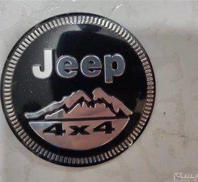 تصویر برچسب ماشین جیپ مارک لوگو jeep آفرود 