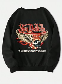 تصویر دورس نخی von dutch y2k پینترستی - s von dutch sweatshirt