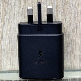 تصویر آداپتور 45 وات سامسونگ SAMSUNG اورجینال مدل EP-TA845 سه پین Charger 45 W Samsung EP-TA845 three pin