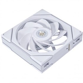 تصویر فن کیس لیان لی مدل LIAN LI UNI Fan SL120V2 White ARGB بسته سه عددی LIAN LI UNI Fan SL120v2 White 120mm 3 in 1 Pack sl120v2-3-white Case Fan