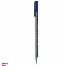 تصویر روان نویس استدلر (Staedtler) مدل نوک نمدی Triplus شماره 3 رنگ آبی 