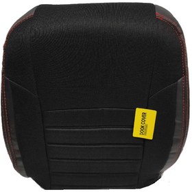 تصویر روکش صندلی خودرو برند دوک کاور پارچه بغل چرم مناسب برای خودروهای 206.207وراناپلاس 