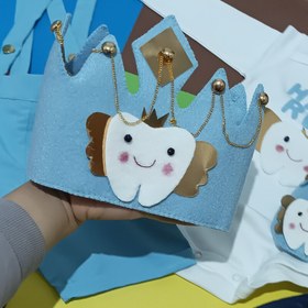 تصویر سیسمونی نوزادی لباس ست دندانی پسرانه (لباس دندونی) 2 