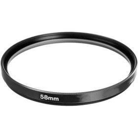 تصویر فیلتر لنز عکاسی یو وی کانن اصل Canon UV 58mm camera filter Canon UV 58mm camera filter