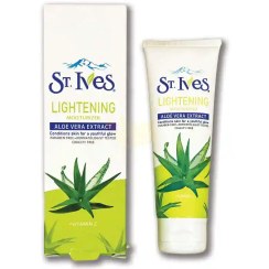 تصویر کرم مرطوب کننده و روشن کننده سینت ایوز حاوی عصاره آلوئه ورا حجم 90 گرم St. Ives moisturizing and brightening cream containing aloe vera extract volume 90 grams