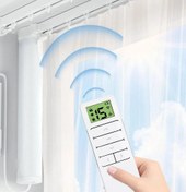 تصویر ریموت پانزده پرده Curtain remote control