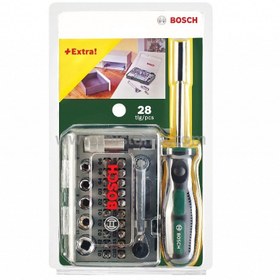 تصویر مجموعه 28 عددی پیچگوشتی بوش مدل 2607017331 Screwdriver Bit Set