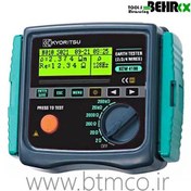 تصویر ارت تستر دیجیتال چهار سیمه کیوریتسو مدل 4106 Earth Resistance & Resistivity Tester KEW 4106