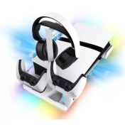 تصویر استند افقی چندکاره ipega مخصوص PS5 اسلیم و پرو 