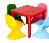 تصویر ست میز و صندلی کودک 4 نفره رامو 